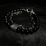 Elegant Pearls & Chains Bracelet from Hydra Rings